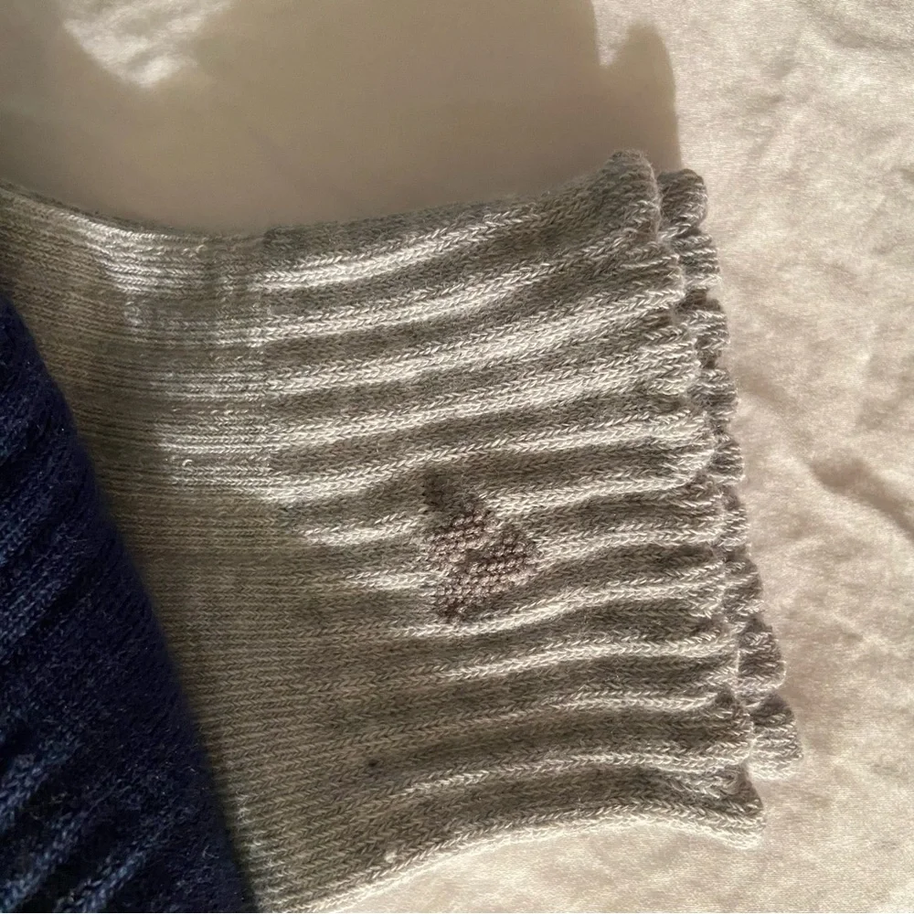 Adidas 3-Pack Women's Crew Socks in Lavender, Navy & Grey